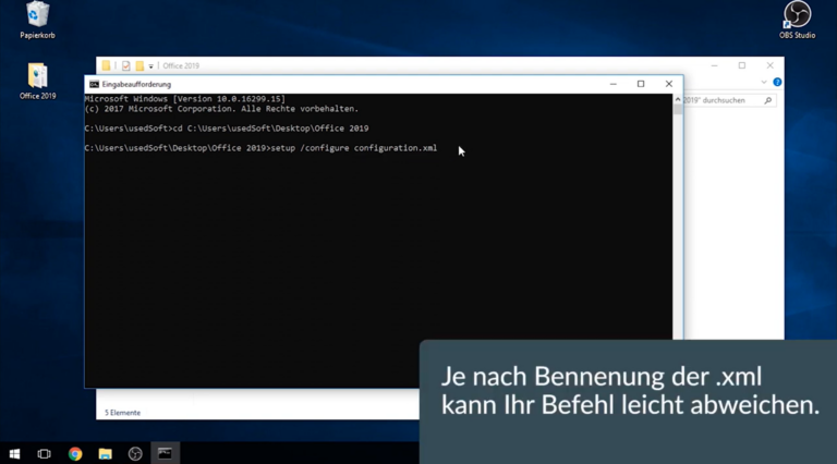 Office installieren mit dem Office Deployment Tool