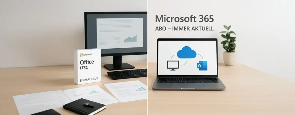 Office LTSC vs. Microsoft 365 – Was ist der Unterschied?