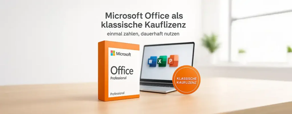 Microsoft Office als klassische Kauflizenz kaufen