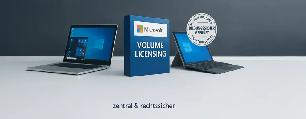 Microsoft Volumenlizenz für Bildungseinrichtungen