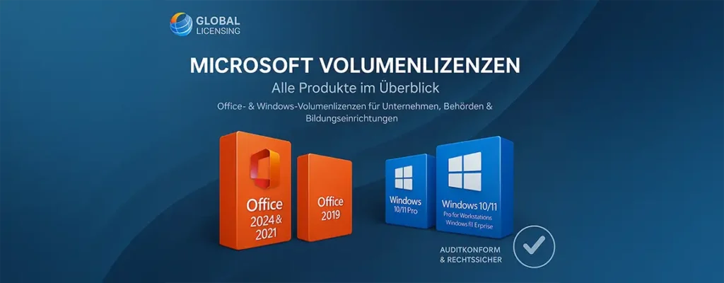 Produkte - Microsoft Volumenlizenzen Übersicht