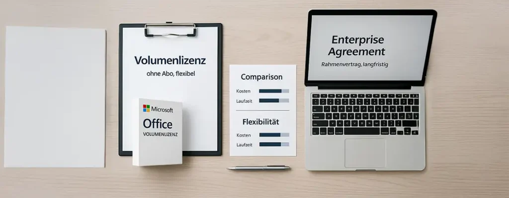 Microsoft Volumenlizenzen vs. Enterprise Agreements