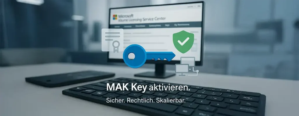 MAK Key – Bedeutung & Einsatz bei Microsoft Volumenlizenzen
