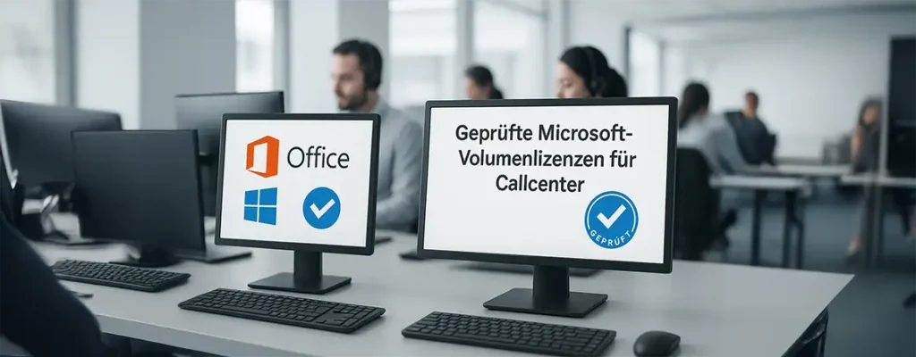 Microsoft Volumenlizenz für Callcenter kaufen