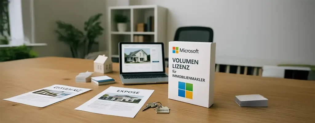 Microsoft Volumenlizenz für Immobilienmakler kaufen