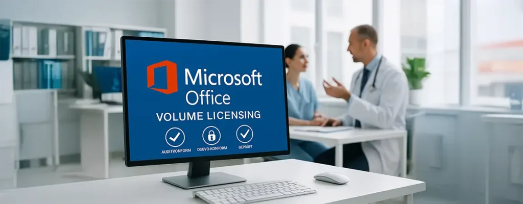 Microsoft Volumenlizenz für Kliniken kaufen