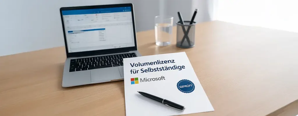 Microsoft Volumenlizenz für Selbstständige kaufen