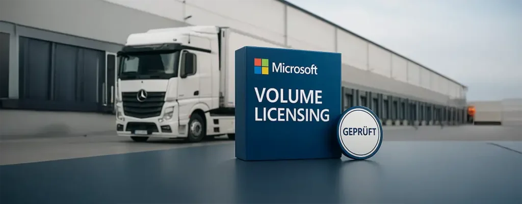 Microsoft Volumenlizenz für Speditionsunternehmen kaufen
