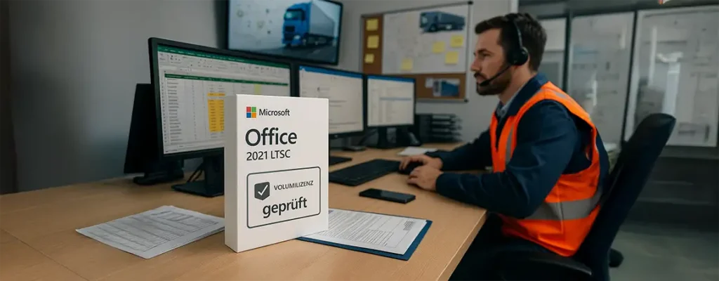 Office 2021 LTSC Volumenlizenz für Speditionsunternehmen kaufen