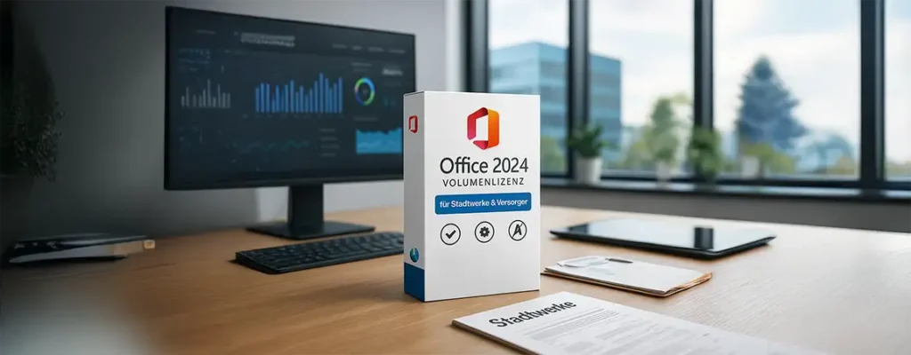 Office 2024 Volumenlizenz für Stadtwerke kaufen