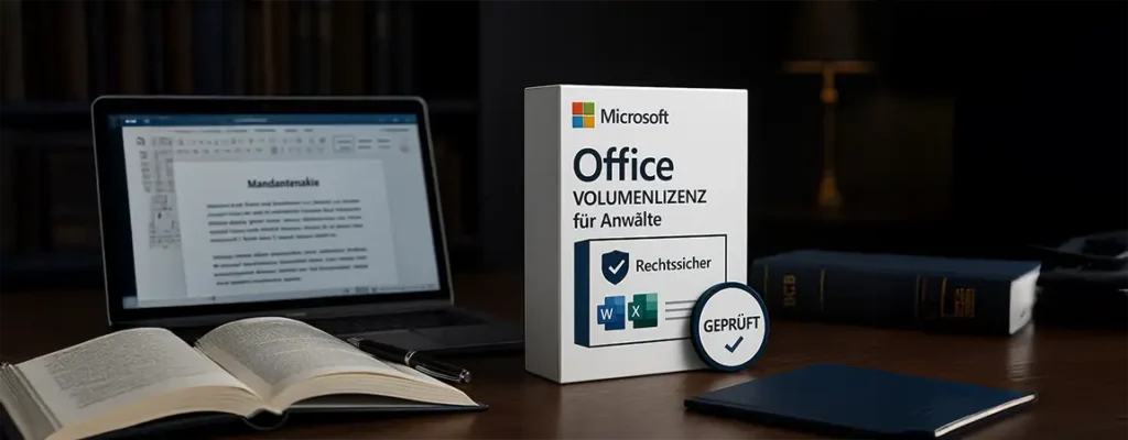 Office Volumenlizenz für Anwälte kaufen