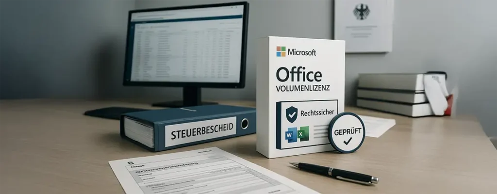 Office Volumenlizenz für Steuerbehörden kaufen