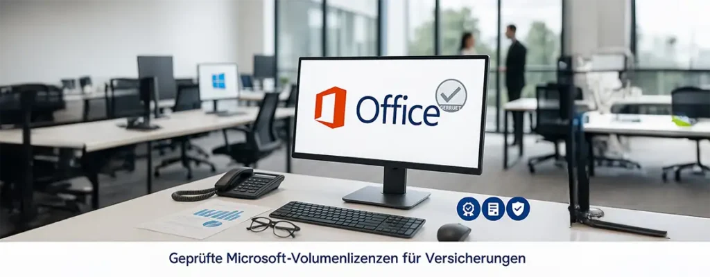 Office Volumenlizenz für Versicherungen kaufen
