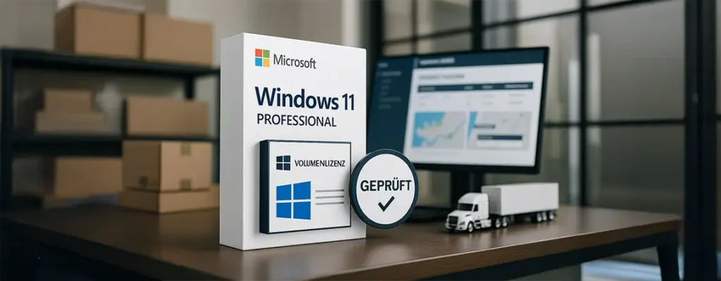 Windows 11 Professional Volumenlizenz für Speditionsunternehmen kaufen