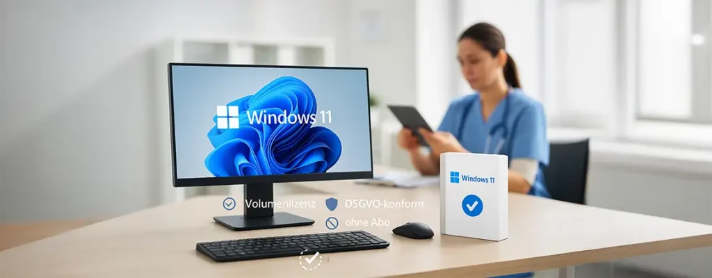 Windows 11 Volumenlizenz für Pflegeeinrichtungen kaufen