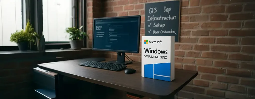 Windows Volumenlizenz für IT-Startups kaufen
