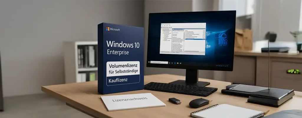 Windows 10 Enterprise Volumenlizenz für Selbstständige kaufen