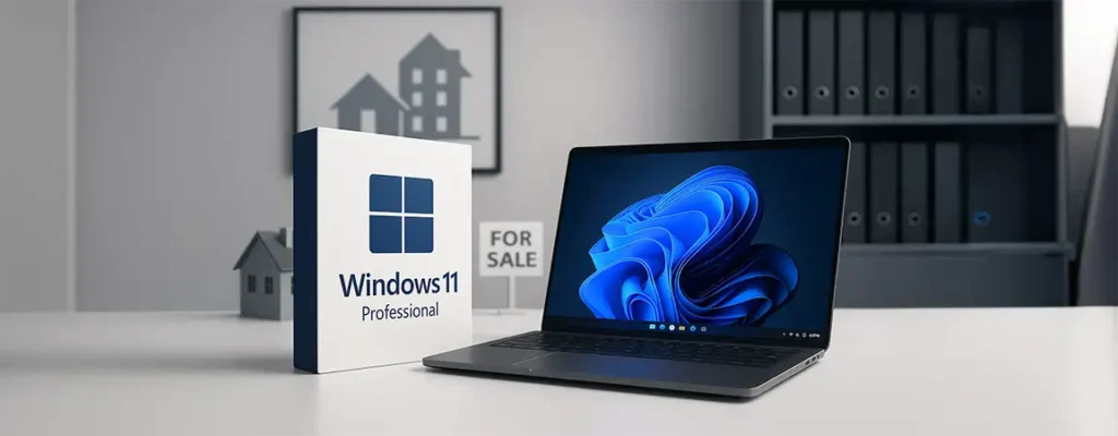 Windows 11 Professional Volumenlizenz für Immobilienmakler