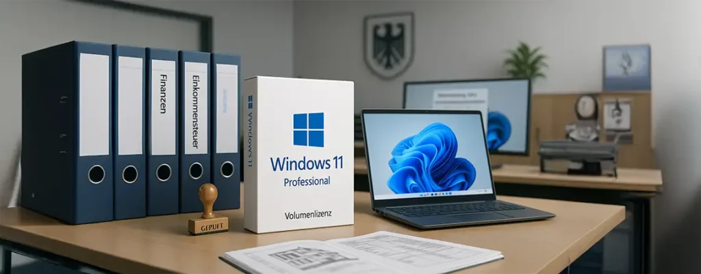 Windows 11 Professional Volumenlizenz für Steuerbehörden