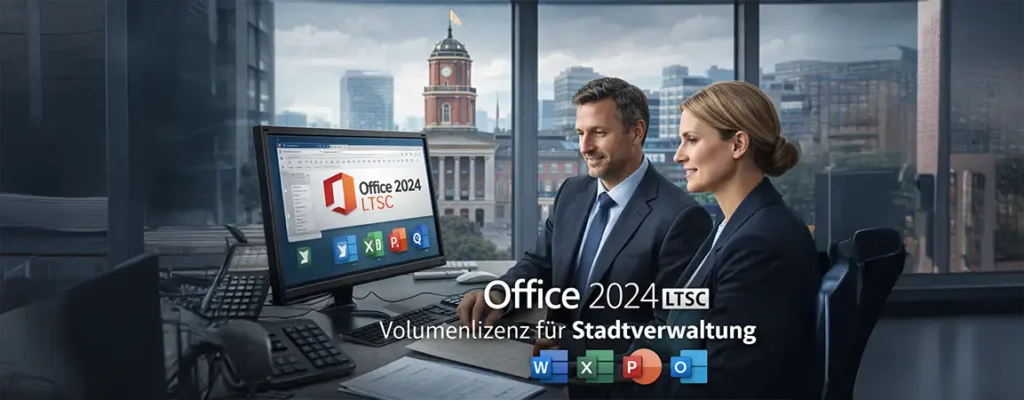 Office 2024 LTSC Volumenlizenz für Stadtverwaltung