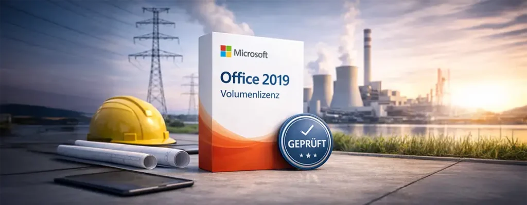 Office 2019 Volumenlizenz für Stadtwerke