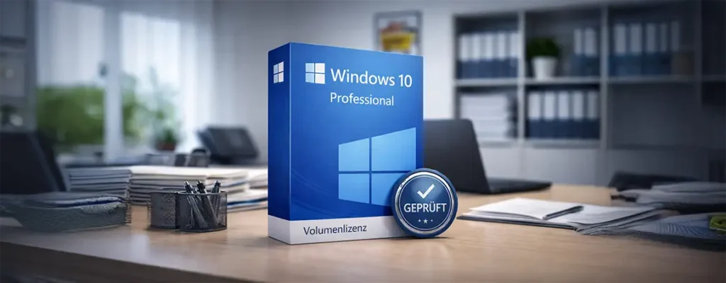 Windows 10 Professional Volumenlizenz für Stadtverwaltung
