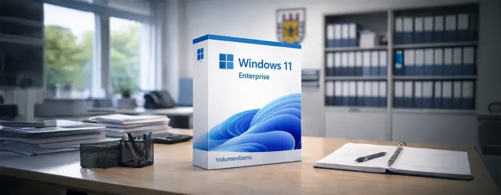 Windows 11 Enterprise Volumenlizenz für Stadtverwaltung