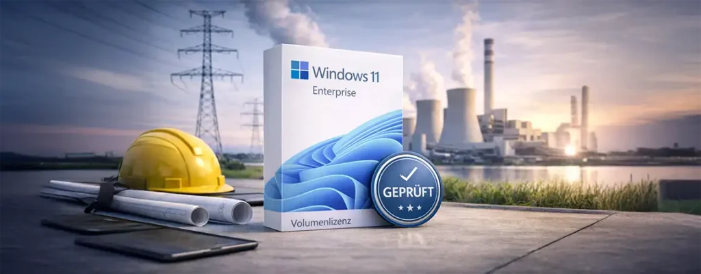 Windows 11 Enterprise Volumenlizenz für Stadtwerke