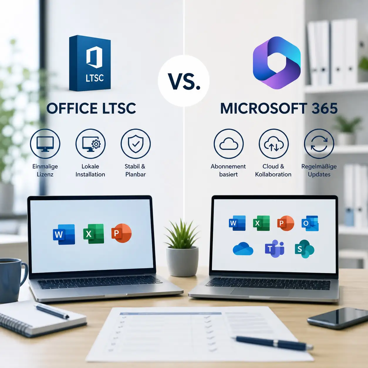 Office LTSC vs. Microsoft 365