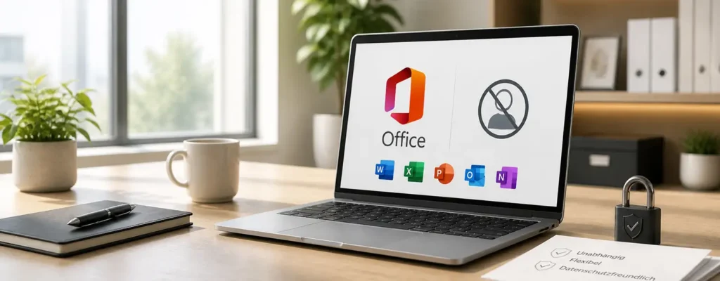 Office ohne Microsoft-Konto nutzen