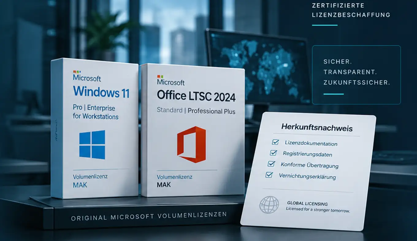 Microsoft MAK Volumenlizenzen für Office und Windows