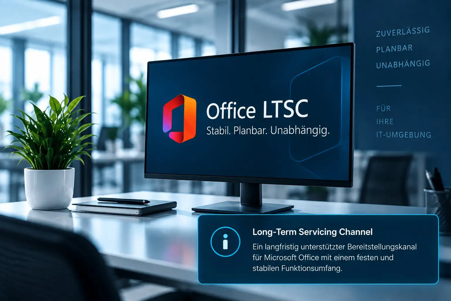 Office LTSC in einer professionellen Unternehmensumgebung