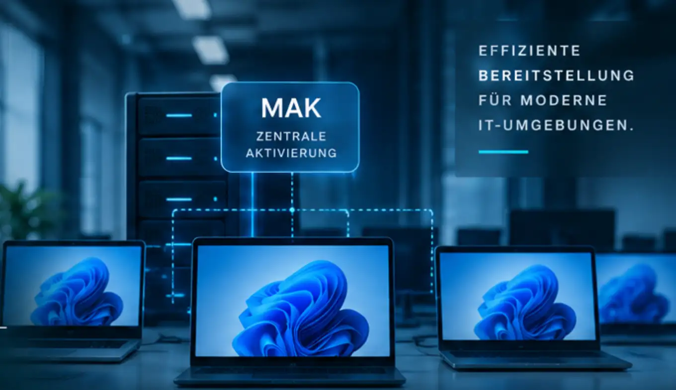 Windows 11 Pro MAK-Aktivierung in einer Unternehmensumgebung