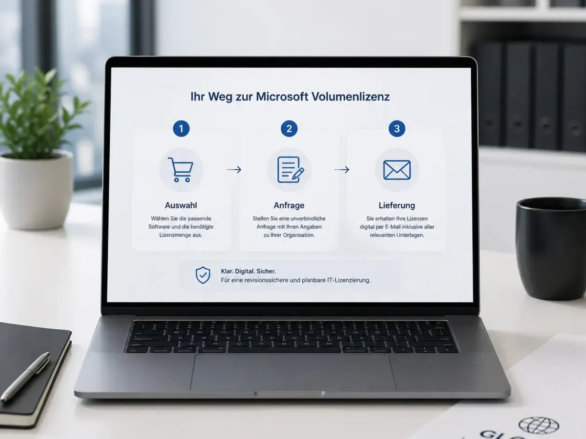 So einfach kommen Sie zu Ihrer Microsoft Volumenlizenz
