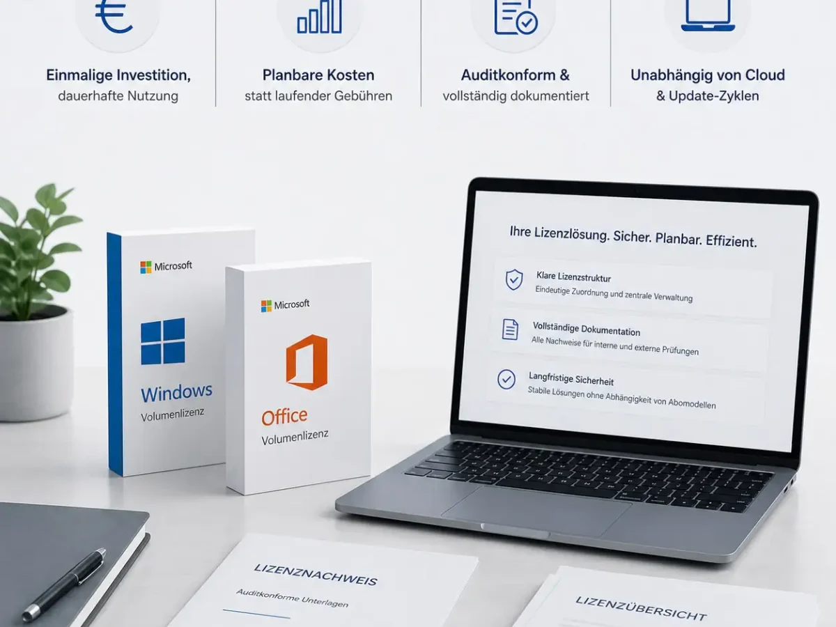 Microsoft Volumenlizenzen ohne Abo